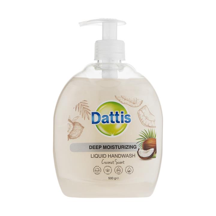 مایع دستشویی داتیس پلاس مدل نارگیل حجم 500 میلی لیتر